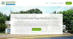Desktop Screenshot of greenvillefreeclinic.org